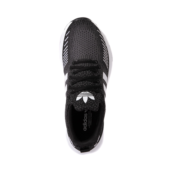 alternate view Womens adidas Swift Run 22 Athletic Shoe - Black / WhiteALT2
