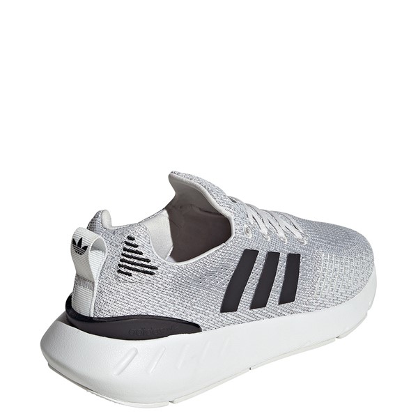 alternate view Womens adidas Swift Run 22 Athletic Shoe - Crystal White / Core Black / GrayALT4