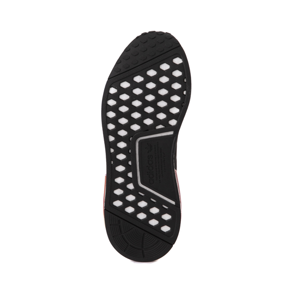 alternate view Womens adidas NMD R1 Athletic Shoe - Black / Mauve / LavenderALT3