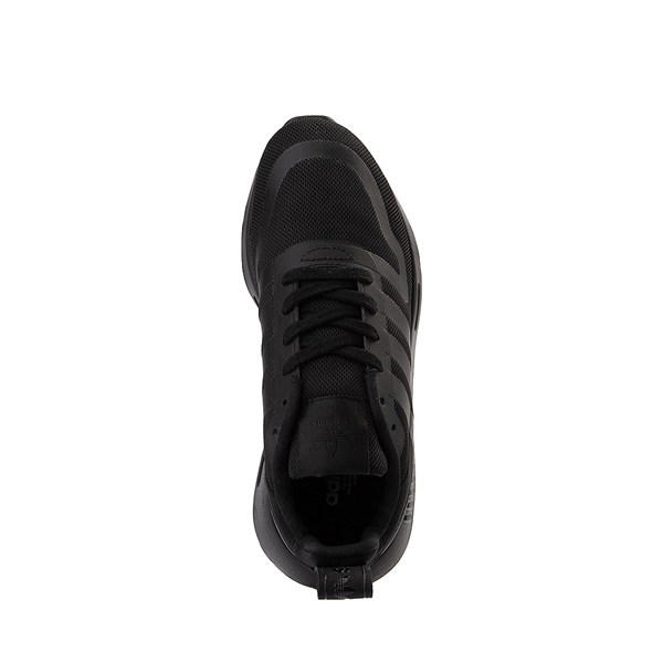 alternate view adidas Multix Athletic Shoe - Little Kid - Black MonochromeALT2