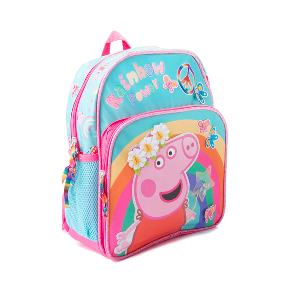 alternate view Peppa Pig Rainbow Power Backpack - Blue / PinkALT4B