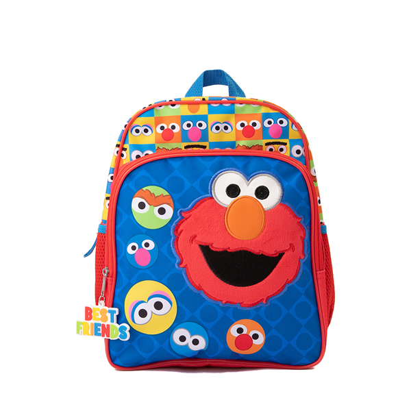 Main view of Sesame Street Elmo And Friends Backpack - Blue / Red