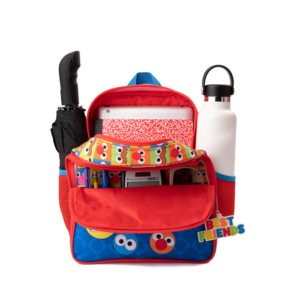 alternate view Sesame Street Elmo And Friends Backpack - Blue / RedALT1