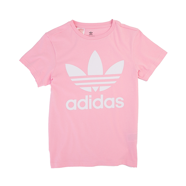 adidas Trefoil Tee - Little Kid / Big Kid - Pink
