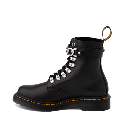 Alternate view of Womens Dr. Martens 1460 Pascal 8-Eye Buckle Boot - Black