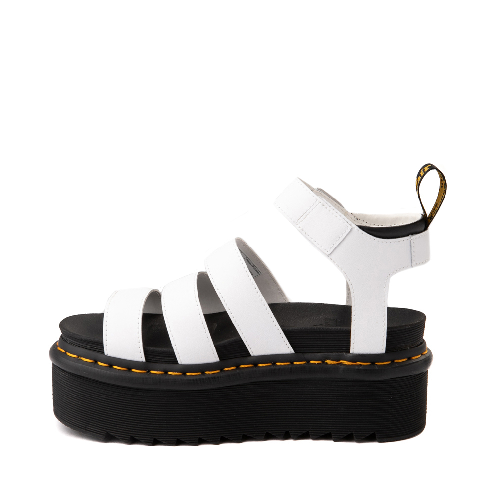 Womens Dr. Martens Blaire Platform Sandal - White | Journeys