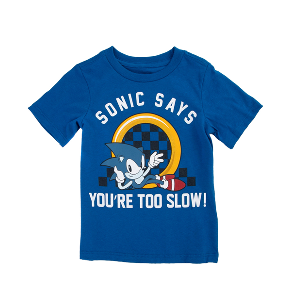 Main view of Sonic The Hedgehog&reg; Tee - Toddler - Blue