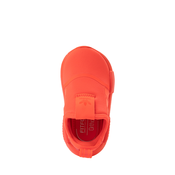 alternate view adidas NMD 360 Slip On Athletic Shoe - Baby / Toddler - Solar Red MonochromeALT2