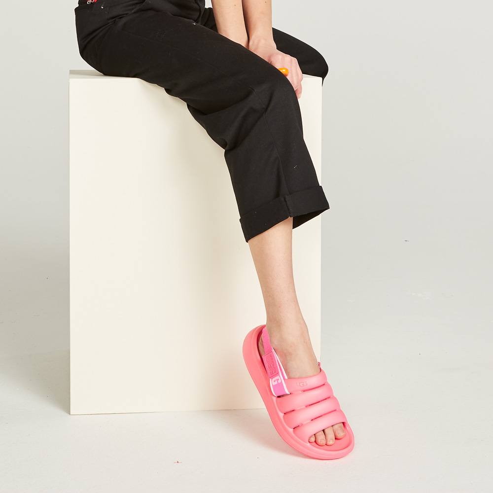 Womens UGG® Sport Yeah Slide Sandal - Taffy Pink | Journeys