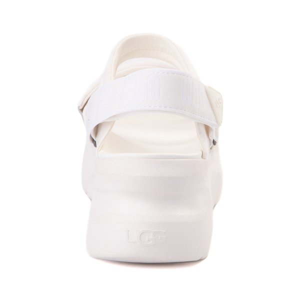 alternate view Womens UGG® LA Sun Platform Sandal - White MonochromeALT4