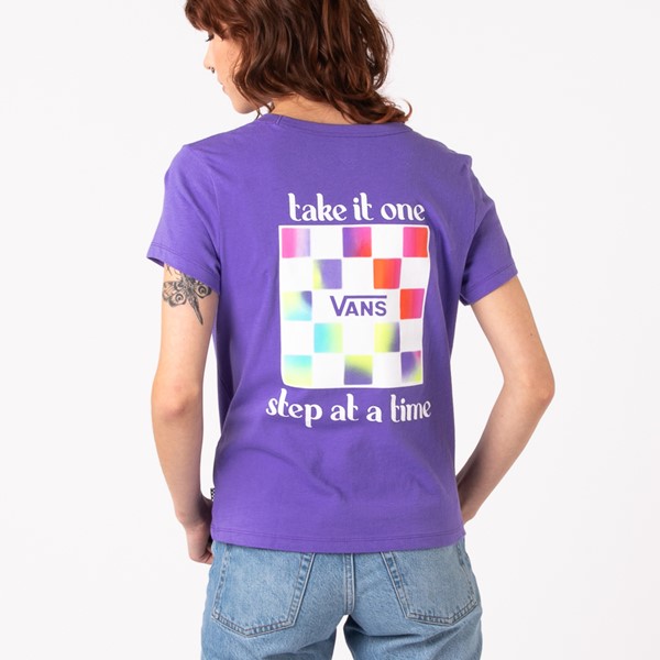 Main view of Womens Vans Cultivate Care Baby Tee - Purple Opulence