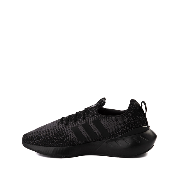 alternate view Mens adidas Swift Run 22 Athletic Shoe - Core Black / GrayALT1