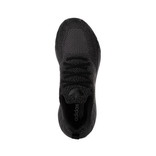 alternate view Mens adidas Swift Run 22 Athletic Shoe - Core Black / GrayALT2