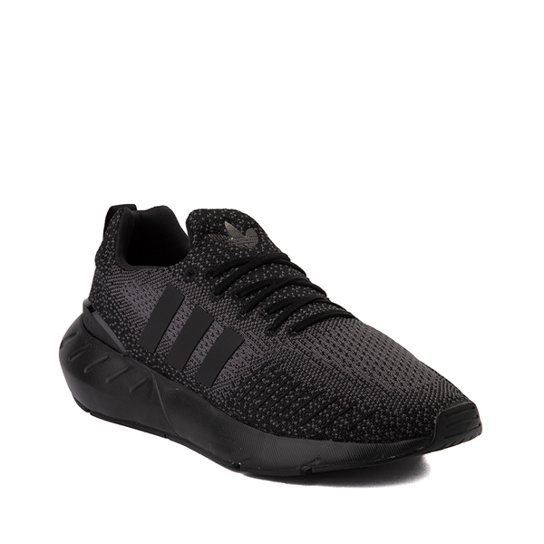 alternate view Mens adidas Swift Run 22 Athletic Shoe - Core Black / GrayALT5