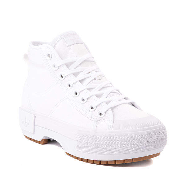 Womens adidas Nizza Trek Athletic Shoe - Cloud White / Gum