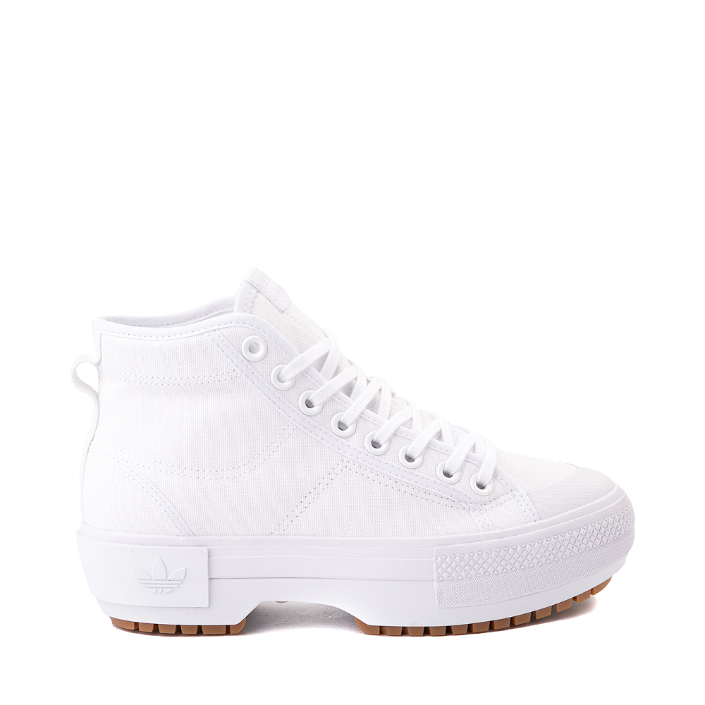 Womens - Journeys adidas Gum Shoe Trek | Athletic Cloud / Nizza White