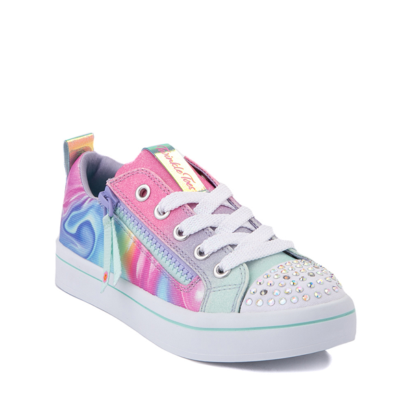 alternate view Skechers Twinkle Toes Twi-Lites Prism Swirl Sneaker - Little Kid - Pastel RainbowALT5