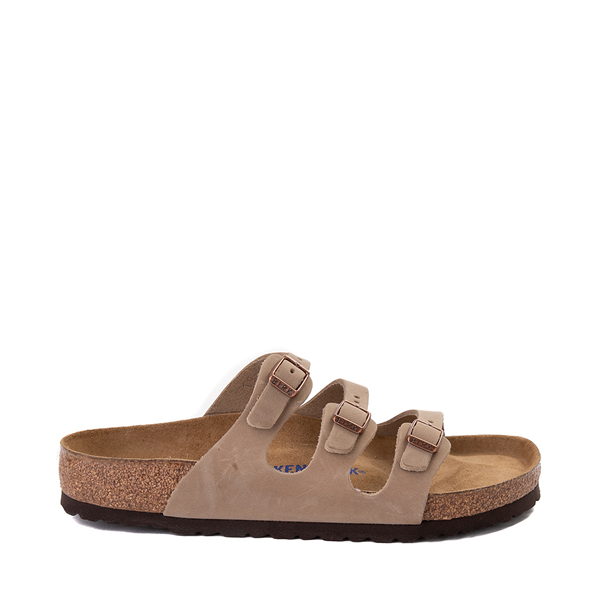 Main view of Womens Birkenstock Florida Soft Footbed Sandal - Tobacco