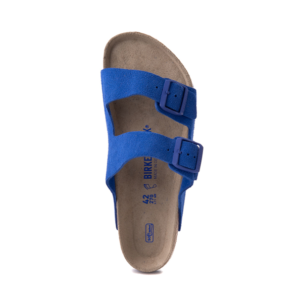 alternate view Mens Birkenstock Arizona Soft Footbed Sandal - Ultra BlueALT2