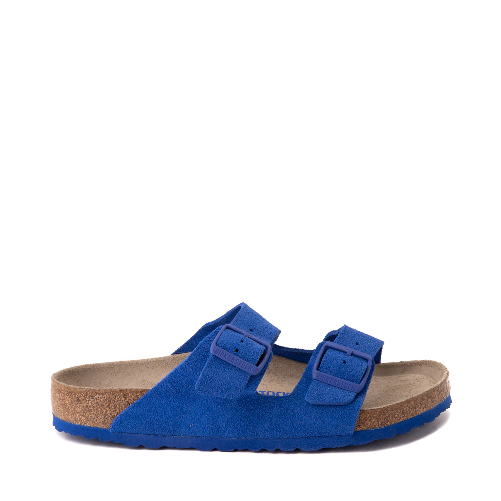 Mens Birkenstock Arizona Soft Footbed Sandal - Ultra Blue