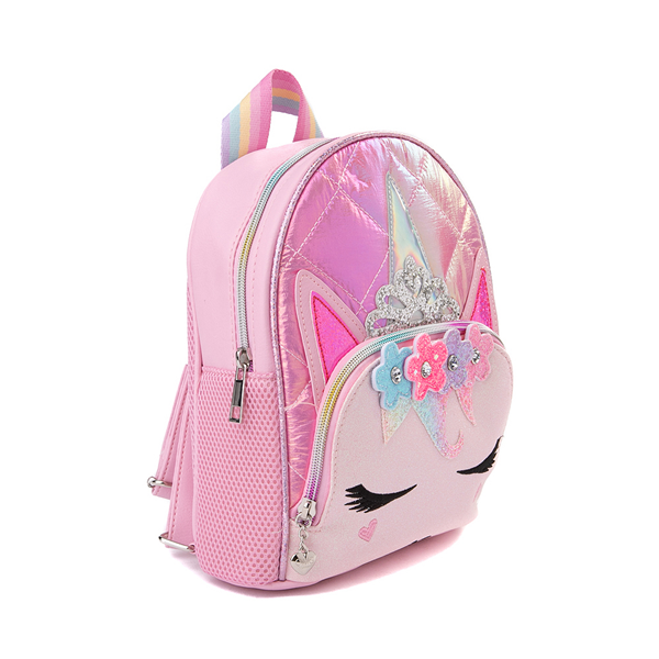 alternate view Unicorn Mini Backpack - Pink / RainbowALT4B