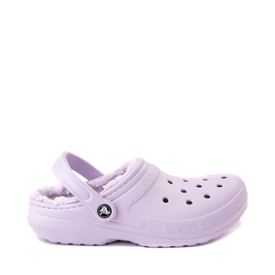 Alternate view of Crocs Classic Fuzz-Lined Clog - Lavender