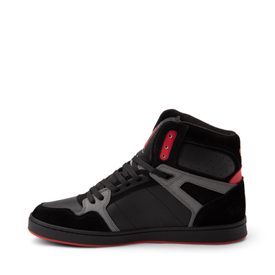 Alternate view of Mens DVS Honcho Skate Shoe - Black / Charcoal / Red