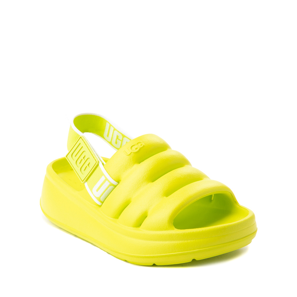 UGG® Sport Yeah Slide Sandal - Little Kid / Big Kid - Key Lime