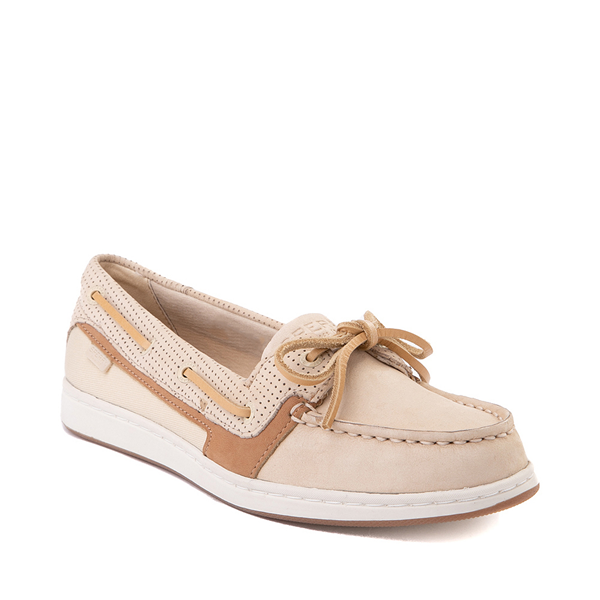 alternate view Womens Sperry Top-Sider Starfish Pin Perforated Boat Shoe - TanALT5