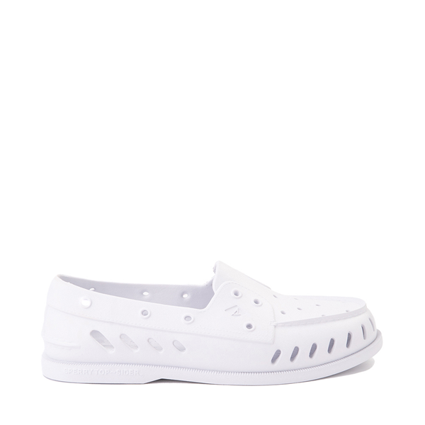 Main view of Mens Sperry Top-Sider Authentic Original Float Boat Shoe - White