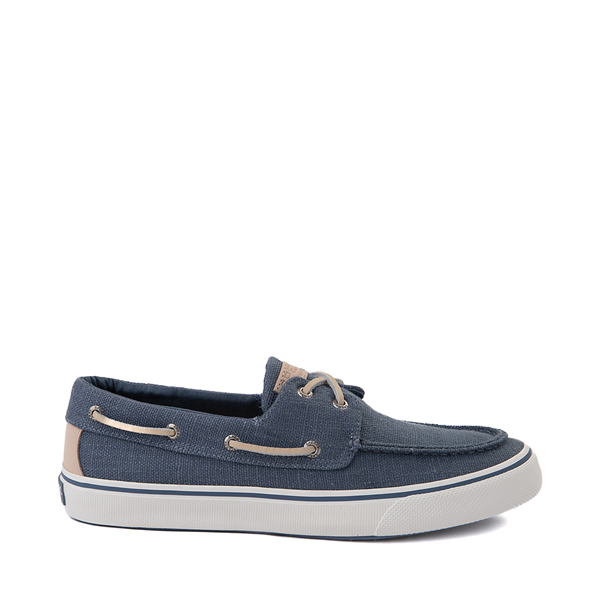 Main view of Mens Sperry Top-Sider Bahama II Boat Shoe - Blue