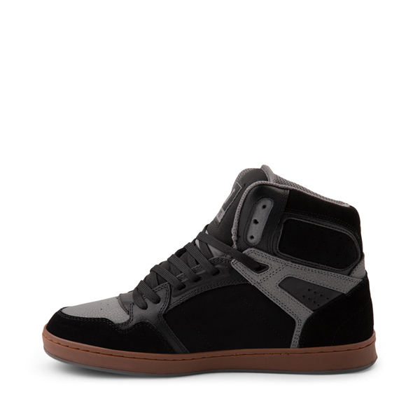 alternate view Mens DVS Honcho Skate Shoe - Black / Charcoal / GoldALT1