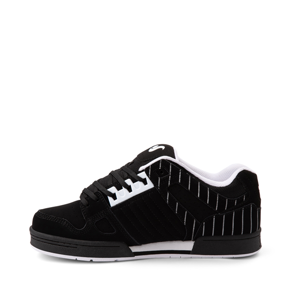 alternate view Mens DVS Celsius Skate Shoe - Black / StripesALT1