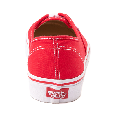 Vans shoes cheap red colour