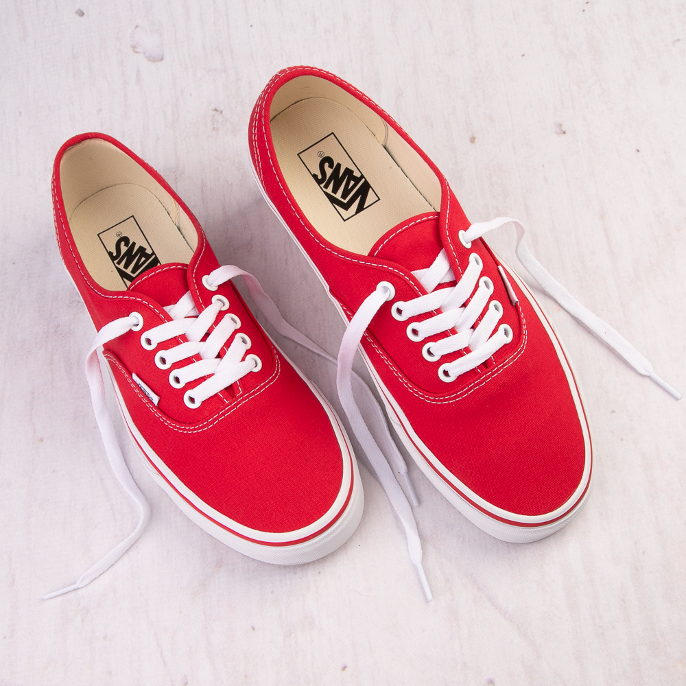 Motivate difference bite Vans Authentic Skate Shoe - Red | Journeys