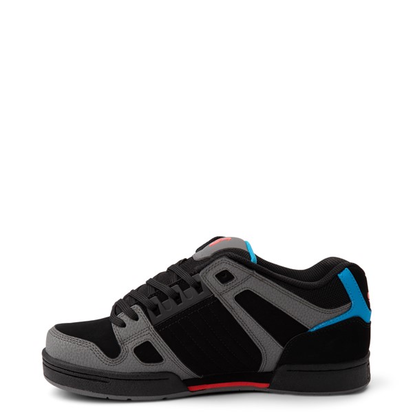 alternate view Mens DVS Celsius Skate Shoe - Black / Charcoal / BlueALT1
