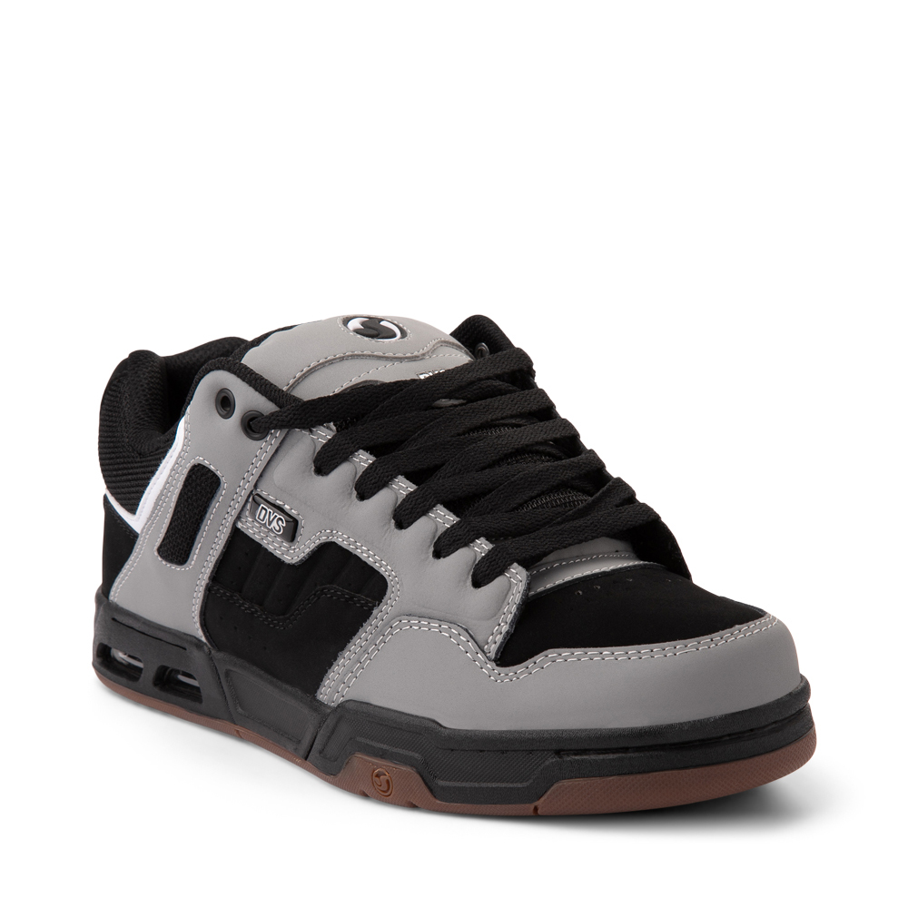 Mens DVS Enduro Heir Skate Shoes Charcoal/Black/White/Nubuck