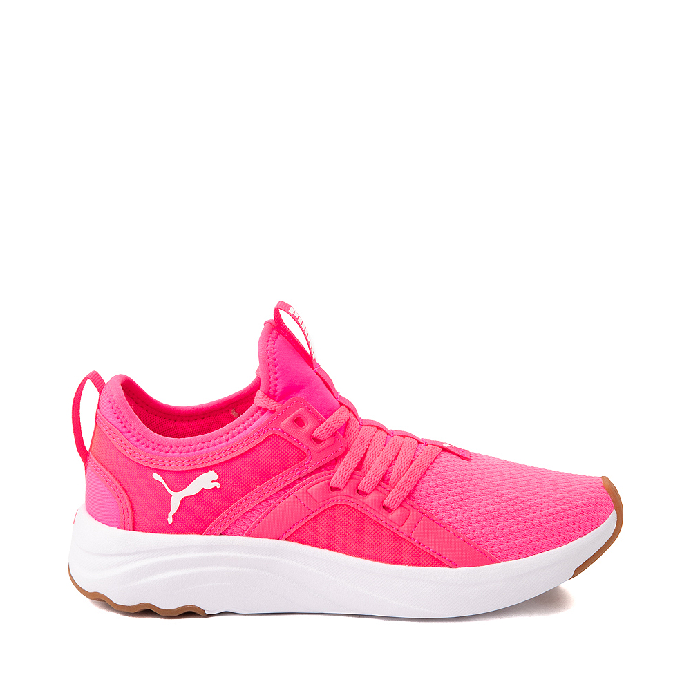 Puma, Shoes, Hot Pink High Top Puma Sneakers