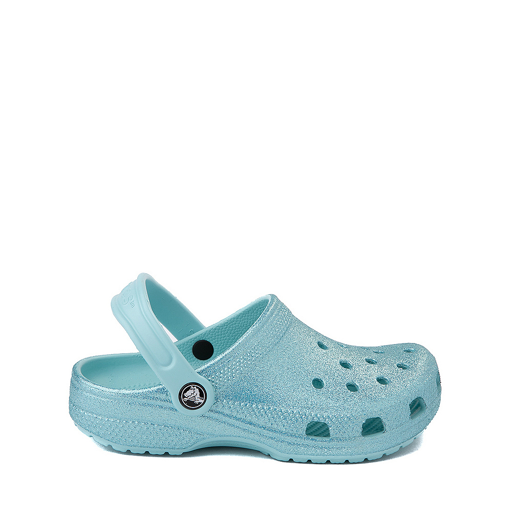 Crocs Classic Glitter Clog - Little Kid / Big Kid - Pure Water