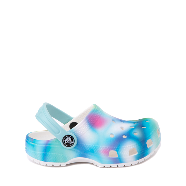 Main view of Crocs Classic Solarized Clog - Baby / Toddler - White / Multicolor