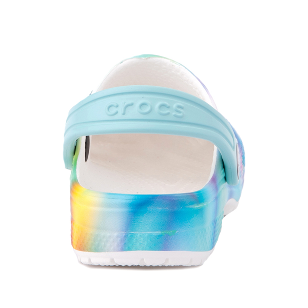 alternate view Crocs Classic Solarized Clog - Baby / Toddler - White / MulticolorALT4