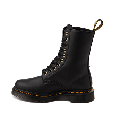 Alternate view of Womens Dr. Martens 1490 10-Eye Floral Bloom Boot - Black