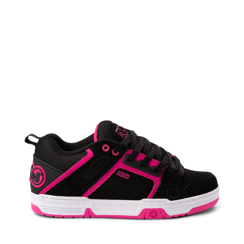 Womens DVS Comanche Skate Shoe - Black / Pink