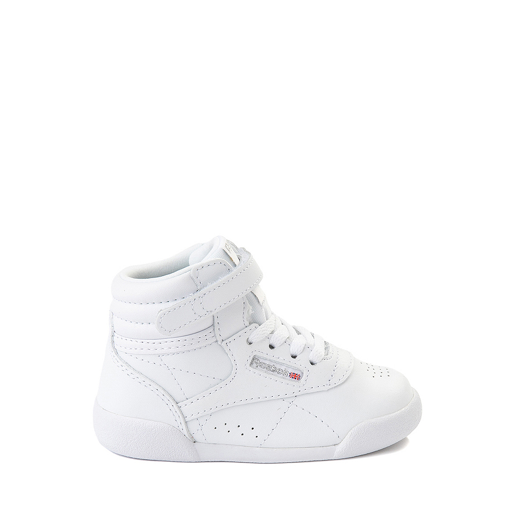 Reebok Freestyle Hi Athletic Shoe - Baby / Toddler - White