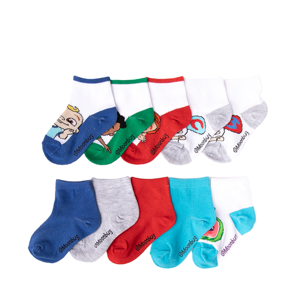 alternate view Cocomelon Footies 10 Pack - Toddler - White / MulticolorALT1