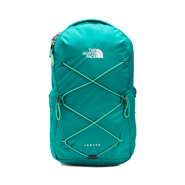 Main view of Womens The North Face Jester Backpack - Porcelain Green