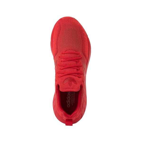 alternate view Mens adidas Swift Run 22 Athletic Shoe - Vivid Red MonochromeALT2