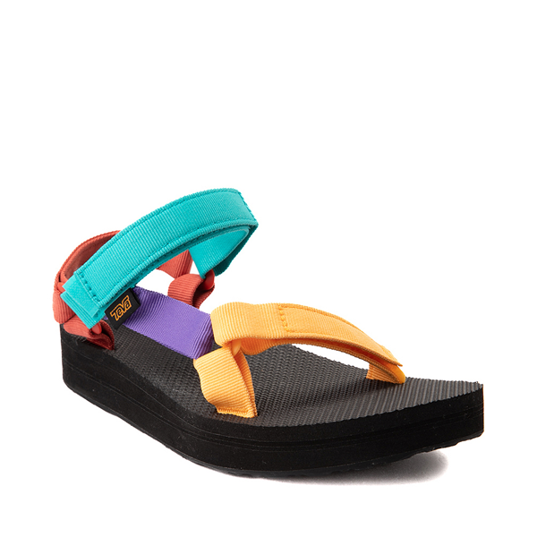 alternate view Womens Teva Midform Universal Sandal - Bright Retro MulticolorALT5