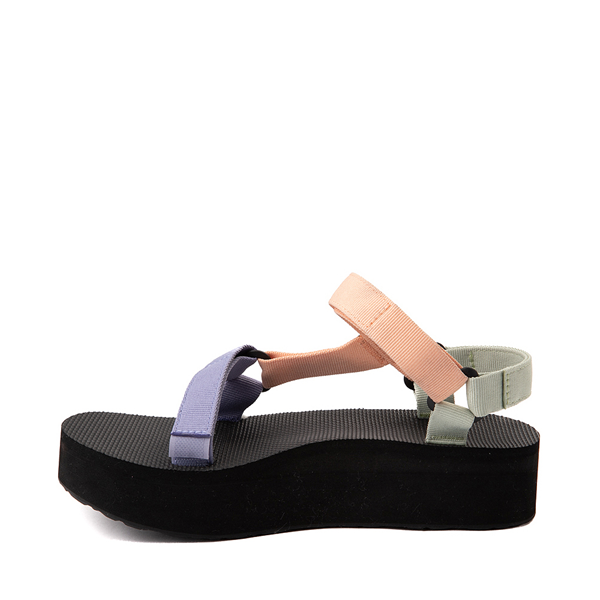 alternate view Womens Teva Flatform Universal Sandal - Sherbert / MulticolorALT1