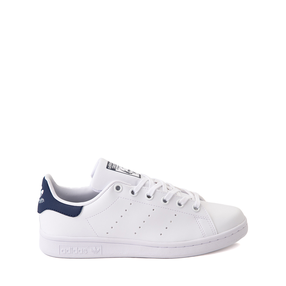 groove strategy engineering adidas Stan Smith Athletic Shoe - Big Kid - White / Navy | Journeys